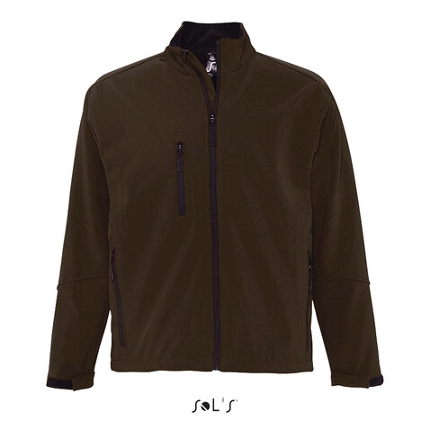 RELAX HERREN JACKE 340g - Dark Chocolate bedrucken, Art.-Nr. S46600-DC-4XL RELAX HERREN JACKE 340g - Dark Chocolate bedrucken, Art.-Nr. S46600-DC-4XL