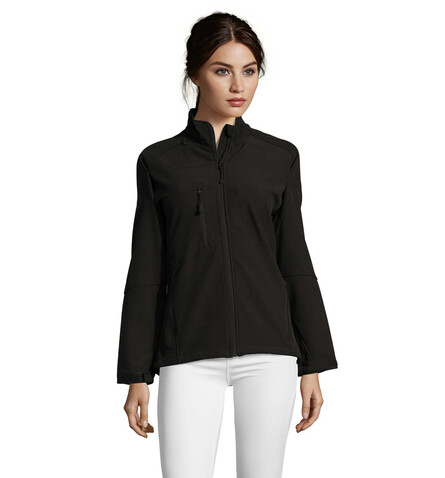 ROXY DAMEN JACKE 340g - Schwarz bedrucken, Art.-Nr. S46800-BK-M ROXY DAMEN JACKE 340g - Schwarz bedrucken, Art.-Nr. S46800-BK-M