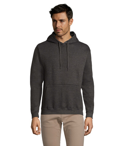 SNAKE Hoodie - Charcoal Melange bedrucken, Art.-Nr. S47101-CE-S SNAKE Hoodie - Charcoal Melange bedrucken, Art.-Nr. S47101-CE-S