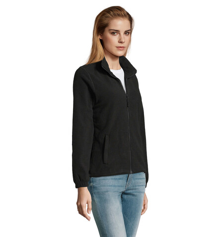 NORTH DAMEN FL JACKE 300g - Schwarz bedrucken, Art.-Nr. S54500-BK-M NORTH DAMEN FL JACKE 300g - Schwarz bedrucken, Art.-Nr. S54500-BK-M