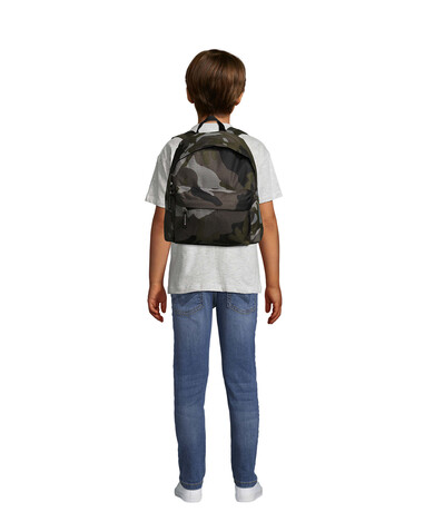 RIDER KIDS RUCKSACK - Camo bedrucken, Art.-Nr. S70101-CA-M RIDER KIDS RUCKSACK - Camo bedrucken, Art.-Nr. S70101-CA-M
