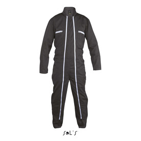 JUPITER PRO PROWEAR OVERALL - Dunkelgrau bedrucken, Art.-Nr. S80901-DG-S