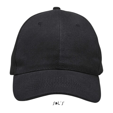BUFFALO SIX PANEL CAP - Carbon-Grau bedrucken, Art.-Nr. S88100-GC-M BUFFALO SIX PANEL CAP - Carbon-Grau bedrucken, Art.-Nr. S88100-GC-M