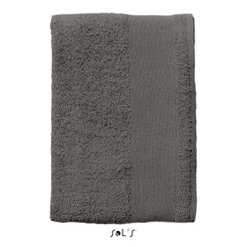 ISLAND 70 BATH TOWEL - Dunkelgrau bedrucken, Art.-Nr. S89001-DG-M