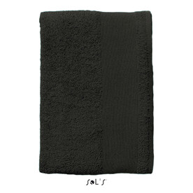 ISLAND 70 BATH TOWEL - Schwarz bedrucken, Art.-Nr. S89001-BK-M