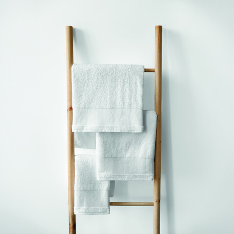 BAYSIDE 100 BATH SHEET - White bedrucken, Art.-Nr. S89009-WH-M