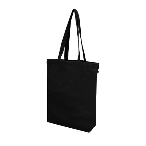 TRISTAN SHOP BAG FRANCE - Deep Black bedrucken, Art.-Nr. A04007-DB-M
