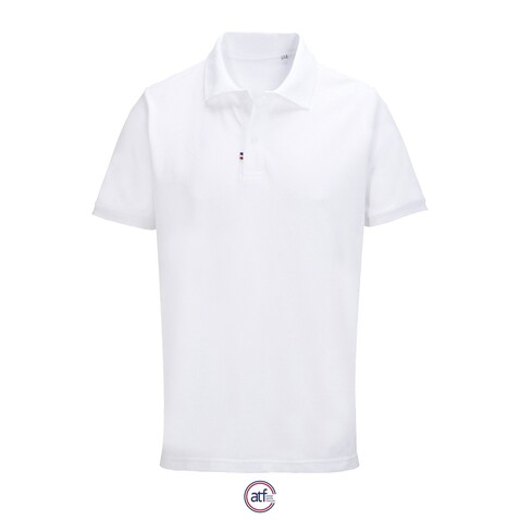 PIERROT Polo Unisex - White bedrucken, Art.-Nr. A04330-WH-XL PIERROT Polo Unisex - White bedrucken, Art.-Nr. A04330-WH-XL