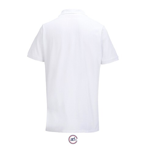 PIERROT Polo Unisex - White bedrucken, Art.-Nr. A04330-WH-XL PIERROT Polo Unisex - White bedrucken, Art.-Nr. A04330-WH-XL