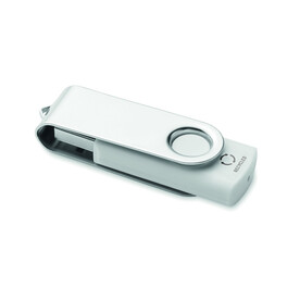 USB 16G recycelter ABS - Weiß bedrucken, Art.-Nr. MO2080-06