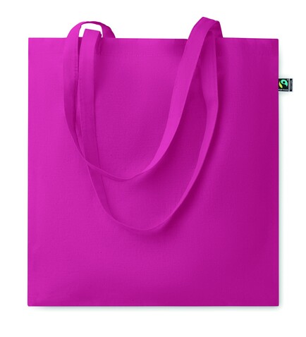 Einkaufstasche Fairtrade 140g - Fuchsie bedrucken, Art.-Nr. MO2098-38 Einkaufstasche Fairtrade 140g - Fuchsie bedrucken, Art.-Nr. MO2098-38