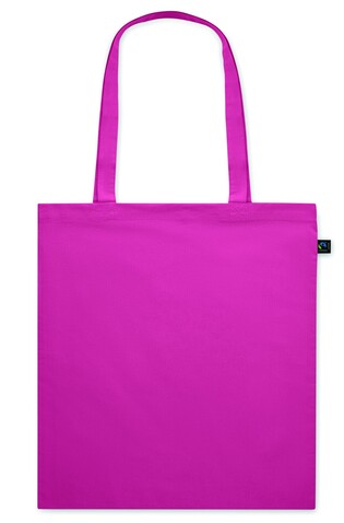 Einkaufstasche Fairtrade 140g - Fuchsie bedrucken, Art.-Nr. MO2098-38 Einkaufstasche Fairtrade 140g - Fuchsie bedrucken, Art.-Nr. MO2098-38