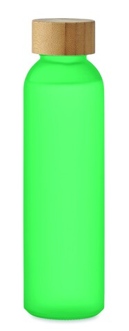 Glasflasche 500 ml - Transparent Grün bedrucken, Art.-Nr. MO2105-24 Glasflasche 500 ml - Transparent Grün bedrucken, Art.-Nr. MO2105-24