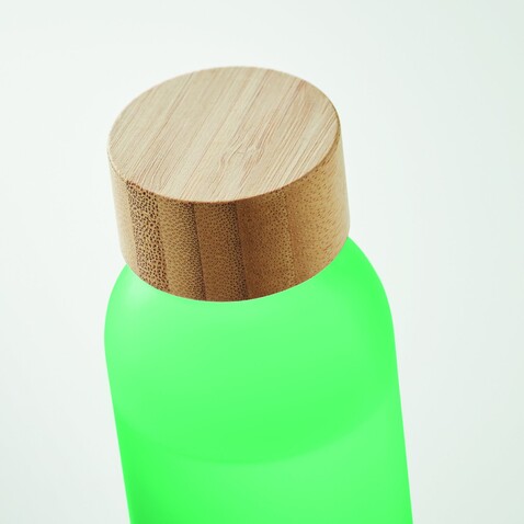 Glasflasche 500 ml - Transparent Grün bedrucken, Art.-Nr. MO2105-24 Glasflasche 500 ml - Transparent Grün bedrucken, Art.-Nr. MO2105-24