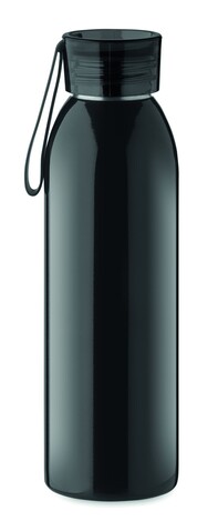 Edelstahlflasche 650ml - Schwarz bedrucken, Art.-Nr. MO2241-03
