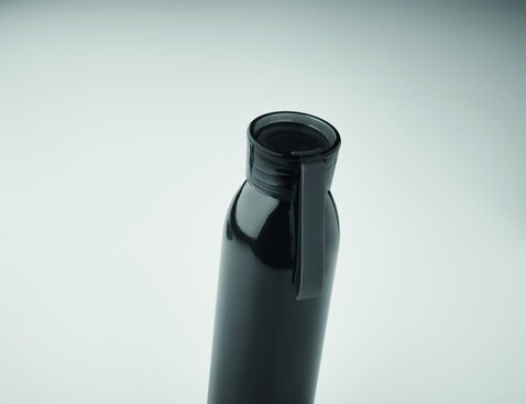 Edelstahlflasche 650ml - Schwarz bedrucken, Art.-Nr. MO2241-03