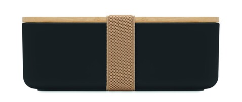 Lunchbox PLA Mais 1000ml - Schwarz bedrucken, Art.-Nr. MO2311-03 Lunchbox PLA Mais 1000ml - Schwarz bedrucken, Art.-Nr. MO2311-03