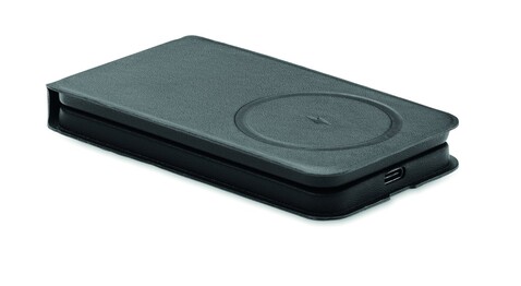 Klappbares Ladegerät 15W - Schwarz bedrucken, Art.-Nr. MO2389-03 Klappbares Ladegerät 15W - Schwarz bedrucken, Art.-Nr. MO2389-03