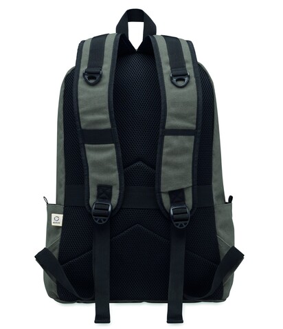 15 " Laptop-Rucksack - Steingrau bedrucken, Art.-Nr. MO2391-15