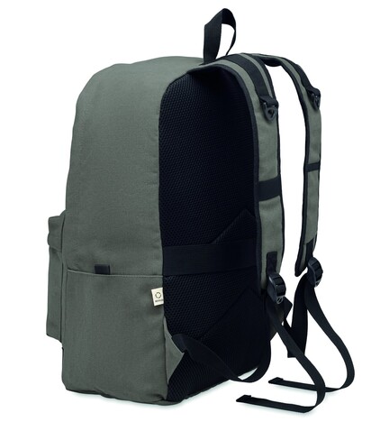 15 " Laptop-Rucksack - Steingrau bedrucken, Art.-Nr. MO2391-15