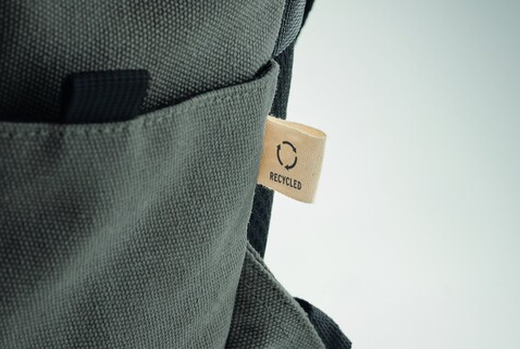 15 " Laptop-Rucksack - Steingrau bedrucken, Art.-Nr. MO2391-15