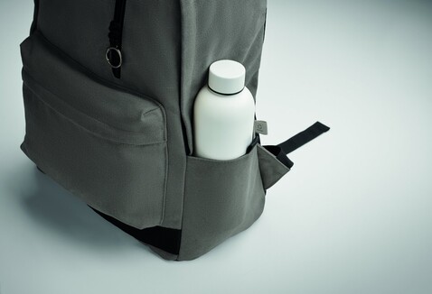 15 " Laptop-Rucksack - Steingrau bedrucken, Art.-Nr. MO2391-15