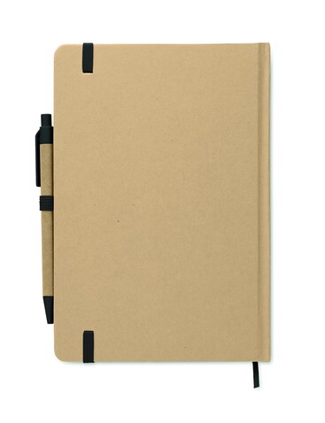 DIN A5-Notizbuch recy. - Schwarz bedrucken, Art.-Nr. MO2396-03 DIN A5-Notizbuch recy. - Schwarz bedrucken, Art.-Nr. MO2396-03