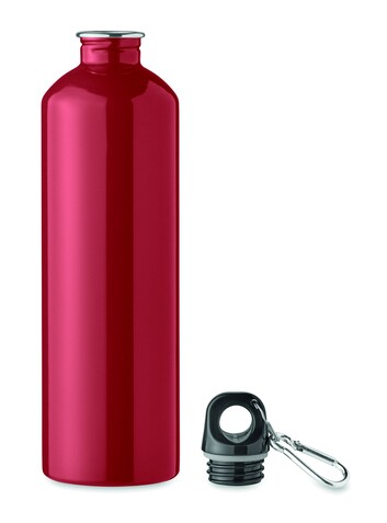 Trinkflasche recycelter 750 ml - Rot bedrucken, Art.-Nr. MO2404-05 Trinkflasche recycelter 750 ml - Rot bedrucken, Art.-Nr. MO2404-05