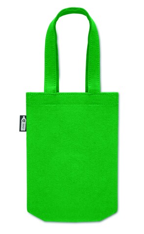 Kleine Tasche RPET-Filz - Grün bedrucken, Art.-Nr. MO2408-09 Kleine Tasche RPET-Filz - Grün bedrucken, Art.-Nr. MO2408-09