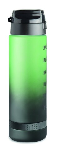 Sport-Trinkflasche RPET 1L - Grün bedrucken, Art.-Nr. MO2409-09