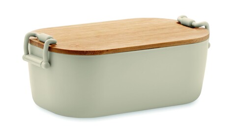 Lunchbox PP 700 ml - Beige bedrucken, Art.-Nr. MO2459-13