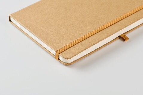 DIN A5-Notizbuch-Set - Beige bedrucken, Art.-Nr. MO2554-13