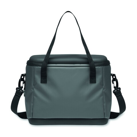 Kühltasche aus 50C-Plane 16L - Steingrau bedrucken, Art.-Nr. MO2560-15