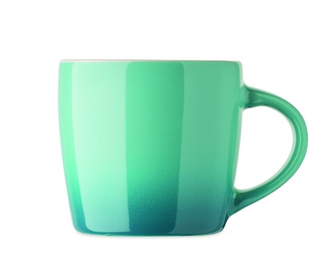 Keramikbecher 300 ml - Türkis bedrucken, Art.-Nr. MO2564-12 Keramikbecher 300 ml - Türkis bedrucken, Art.-Nr. MO2564-12