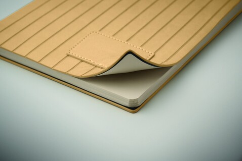 DIN A5 Smokey Notizbuch PU - Beige bedrucken, Art.-Nr. MO2663-13 DIN A5 Smokey Notizbuch PU - Beige bedrucken, Art.-Nr. MO2663-13