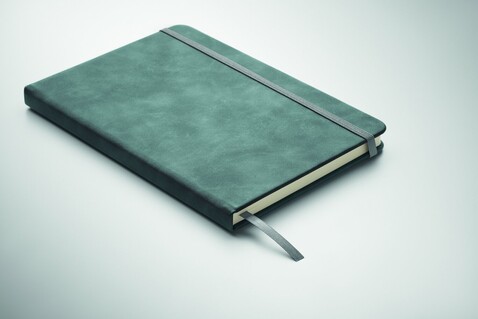 DIN A5 Smokey Notizbuch PU - Petrol bedrucken, Art.-Nr. MO2664-20 DIN A5 Smokey Notizbuch PU - Petrol bedrucken, Art.-Nr. MO2664-20
