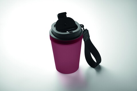 Einwandiger Becher 300 ml - Bordeaux bedrucken, Art.-Nr. MO2670-02