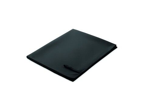 Mikrofaser-Handtuch 70X120cm - Schwarz bedrucken, Art.-Nr. MO2762-03