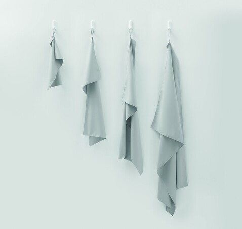 Mikrofaser-Handtuch 100X150cm - Weiß bedrucken, Art.-Nr. MO2763-06
