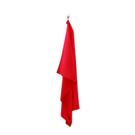 Mikrofaser-Handtuch 100X150cm - Rot bedrucken, Art.-Nr. MO2763-05