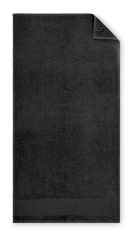 Handtuch Baumwolle 50X100cm - Schwarz bedrucken, Art.-Nr. MO2765-03