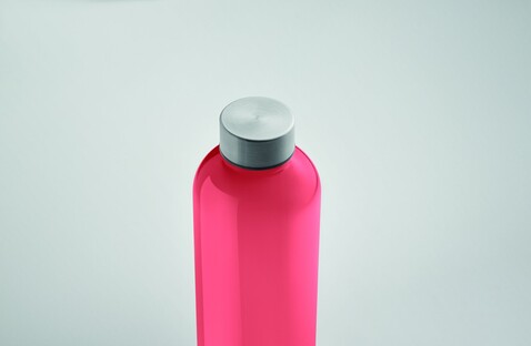 Trinkflasche RPET 1000ml - Transparent Rot bedrucken, Art.-Nr. MO2781-25 Trinkflasche RPET 1000ml - Transparent Rot bedrucken, Art.-Nr. MO2781-25
