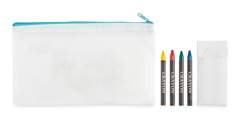 Schlampermäppchen mit Stiften - Babyblau bedrucken, Art.-Nr. MO2787-66 Schlampermäppchen mit Stiften - Babyblau bedrucken, Art.-Nr. MO2787-66
