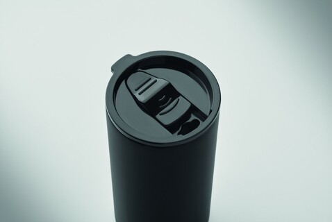 2in1 Flasche 610ml - Schwarz bedrucken, Art.-Nr. MO2789-03