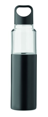 2in1 Flasche 610ml - Schwarz bedrucken, Art.-Nr. MO2789-03