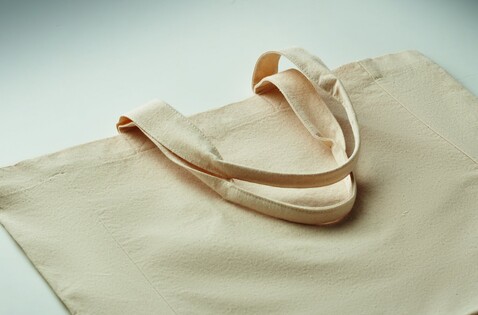 Einkaufstasche aus Baumwolle - Beige bedrucken, Art.-Nr. MO2790-13