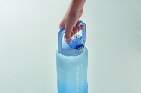 RPET-Trinkflasche 2000ml - Königsblau bedrucken, Art.-Nr. MO2791-37