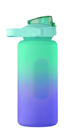 RPET-Trinkflasche 2000ml - Türkis bedrucken, Art.-Nr. MO2791-12 RPET-Trinkflasche 2000ml - Türkis bedrucken, Art.-Nr. MO2791-12
