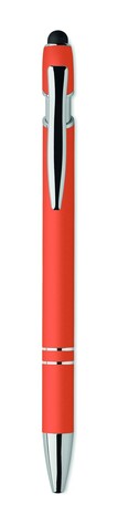 Druckkugelschreiber mit Stylus - Orange bedrucken, Art.-Nr. MO2798-10 Druckkugelschreiber mit Stylus - Orange bedrucken, Art.-Nr. MO2798-10