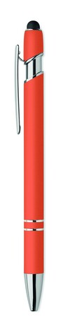 Druckkugelschreiber mit Stylus - Orange bedrucken, Art.-Nr. MO2798-10 Druckkugelschreiber mit Stylus - Orange bedrucken, Art.-Nr. MO2798-10